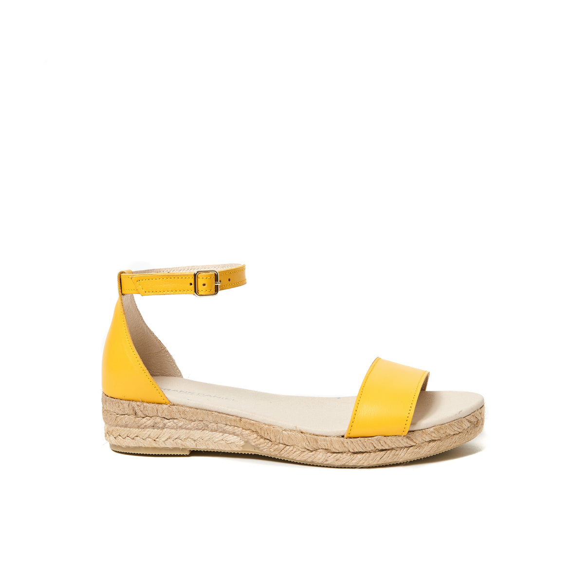 yellow espadrille sandals