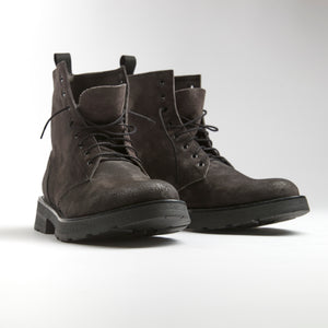 Derby ankle boot grey