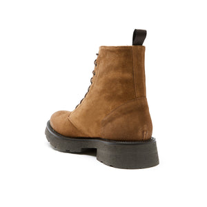 Derby ankle boot chestnut brown