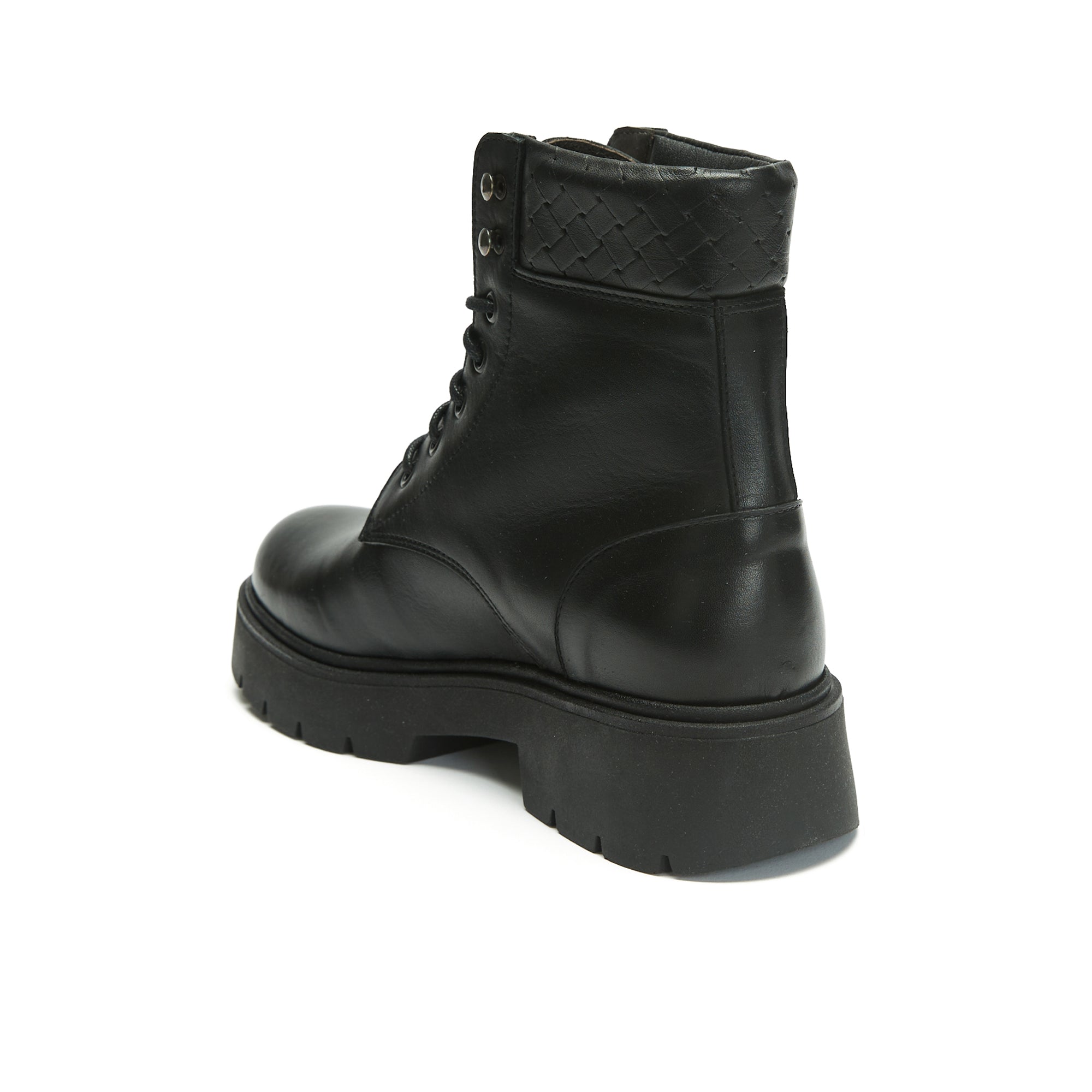 Derby ankle boot black